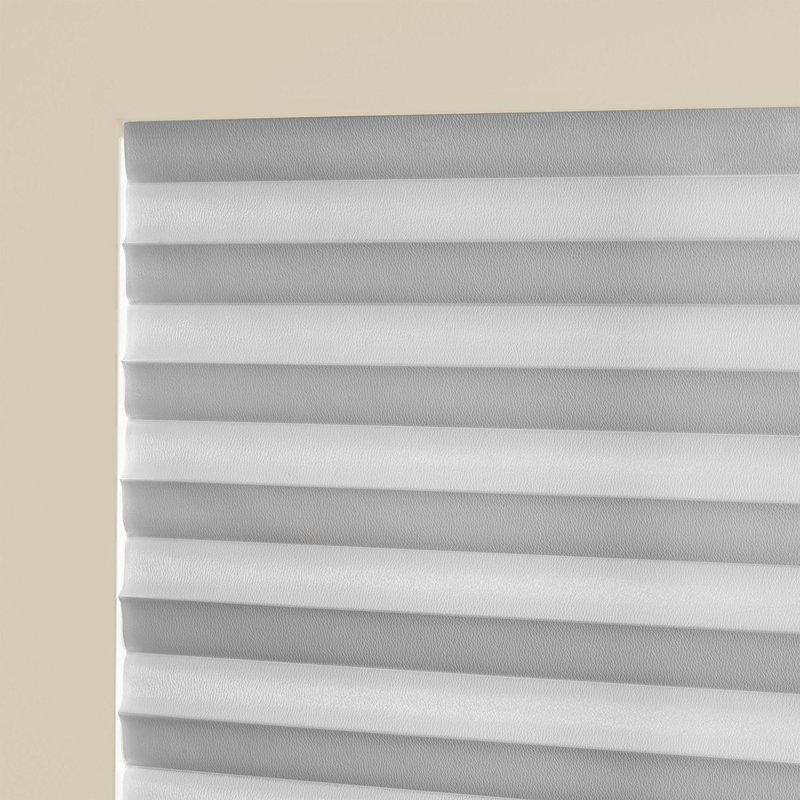 Store plissé obscurcissant pour fenêtre, Blanc, L 48 po x L 75 po