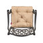 Tabouret de bar de patio 28,25" avec coussin Pigott-308098388