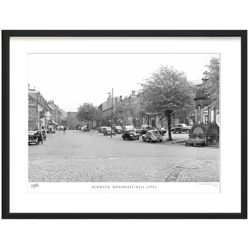 Alnwick, Bondgate Hill C1955 1 Piece Single Picture Frame Wall Art, 45cm H x 60cm W x 2.3cm D