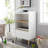 Becky 39" White Single Rest Cat Tree Bookshelf With Drawer