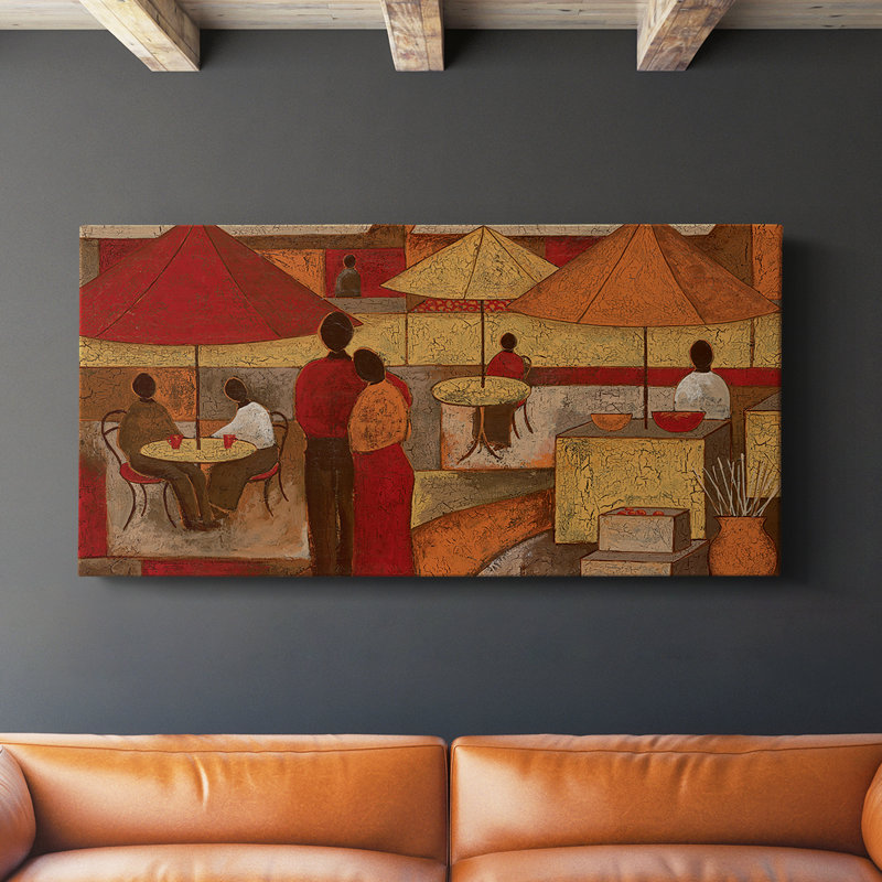«Lasting Memory II», toile tendue avec châssis - Prêt à être accroché, H 24 po x l 48 po