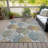 Neysa Floral Indoor / Outdoor Rug-1601033196