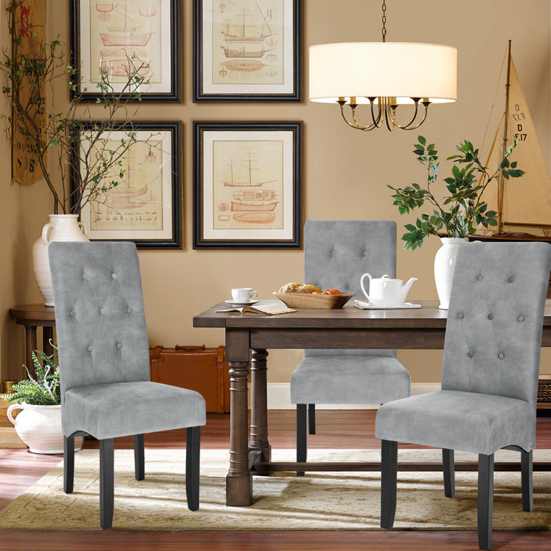 Ronna Dining Chair, Light Grey