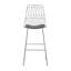 Crestline Upholstered Counter Stool with Metal Frame-38420865