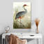 Grey Heron, reproduction sur toile-1914774240