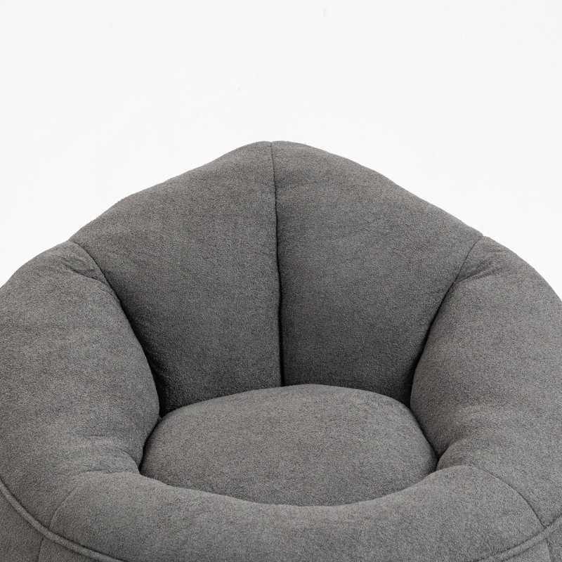 Fauteuil à billes Bedding Fauteuil à billes en mousse haute pression, Grey