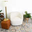 Chaise pivotante Hot Sell Mina Boucle (chaise incluse seulement)