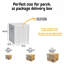 Boîte de rangement pour terrasse, boîte de livraison de 51 gallons pour bac de rangement pour l'extérieur, petites boîtes de rangement d'extérieur pour terrasse imperméables et résistantes aux rayons UV, blanc