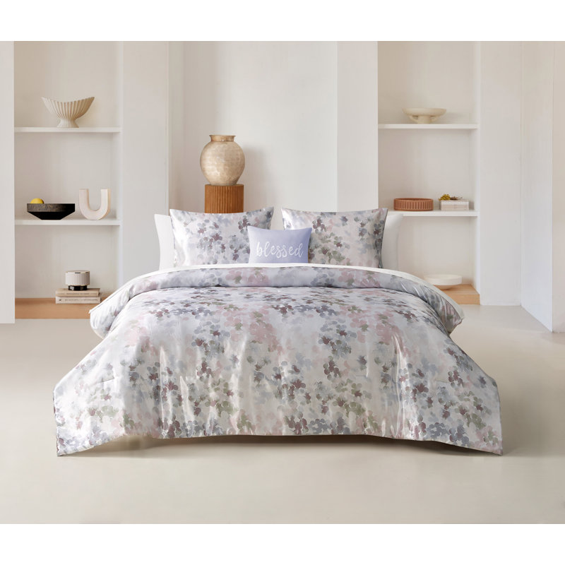 Noemie 8 Piece Bed in a Bag, King Comforter + 7 Additional Pieces