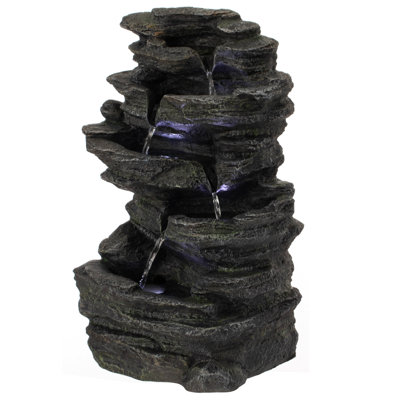 Breshonna Weather Resistant Fountain with LED Light