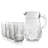 Mayeu Entertaining Set 6 Glasses and Pitcher