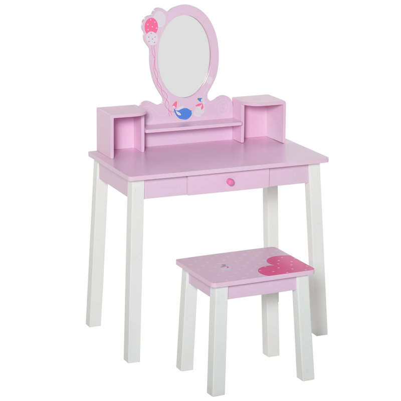 Kids Vanity Set with Mirror