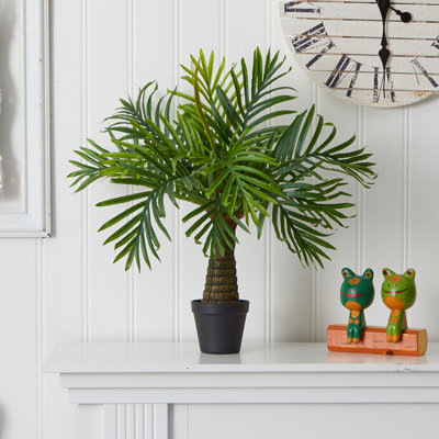 Faux Palm Tree in Pot Liner