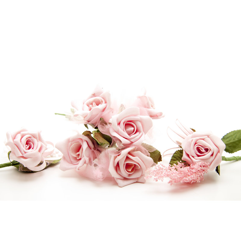 Bunch Of Roses - Wrapped Canvas Print, 30cm H x 46cm W x 3.8cm D