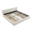 Upholstered Bed with Thick Fabric, Floor Bed-110263128-111530401-122900085