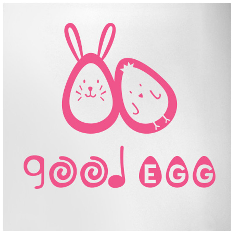 Animals Wall Decal, Pink