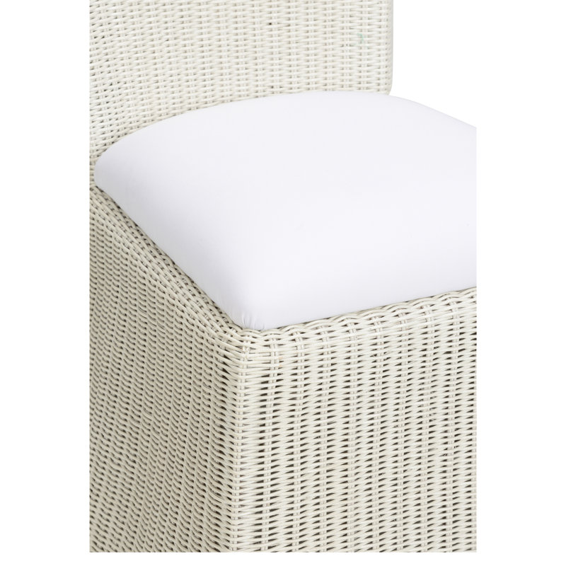 Savannah Upholstered Dining Chair, White