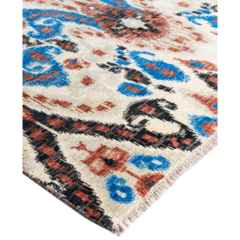 Overdyed One-of-a-Kind 8' 0" X 10' 2" Hand Knotted Area Rug
