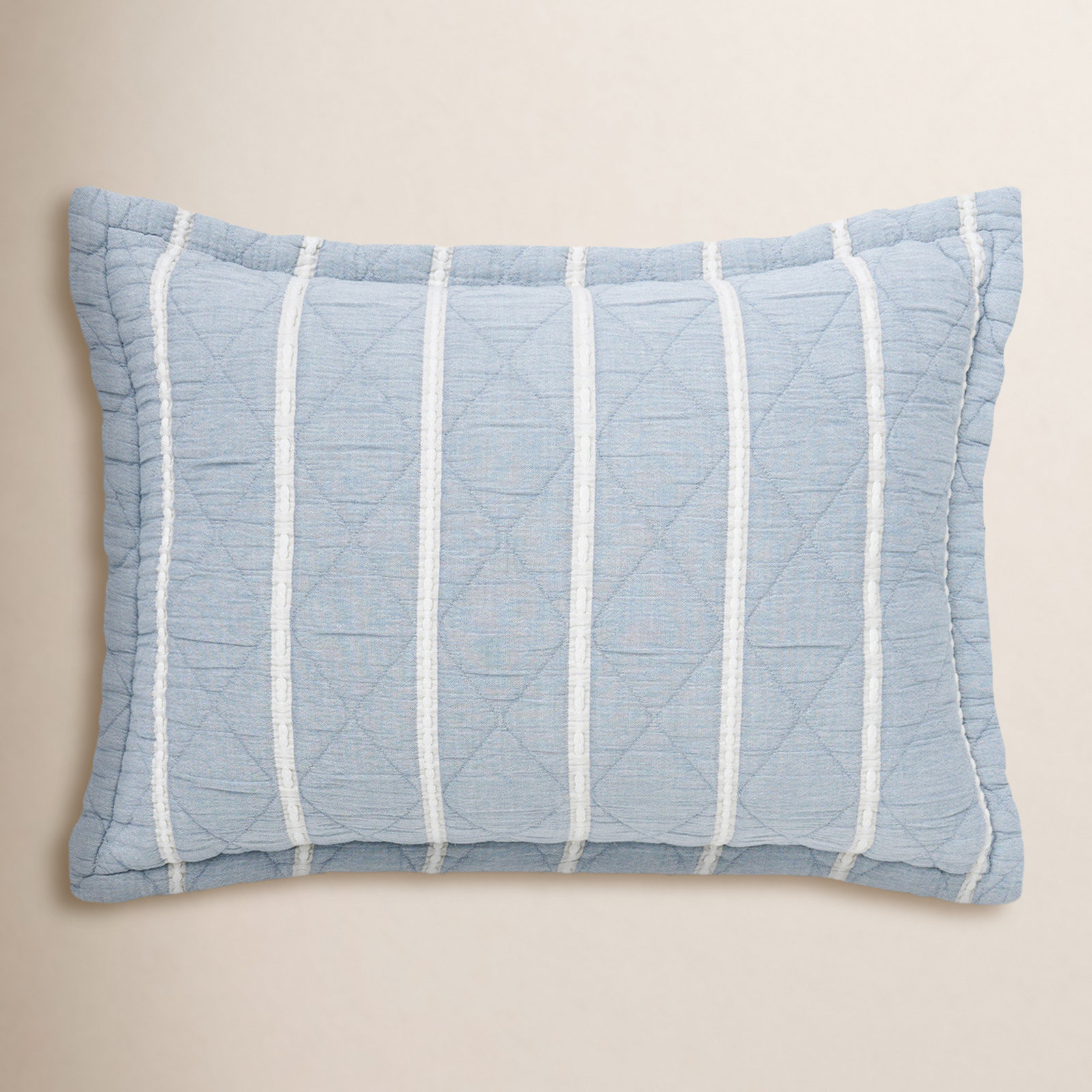 Pacifica Sham, Blue, Standard