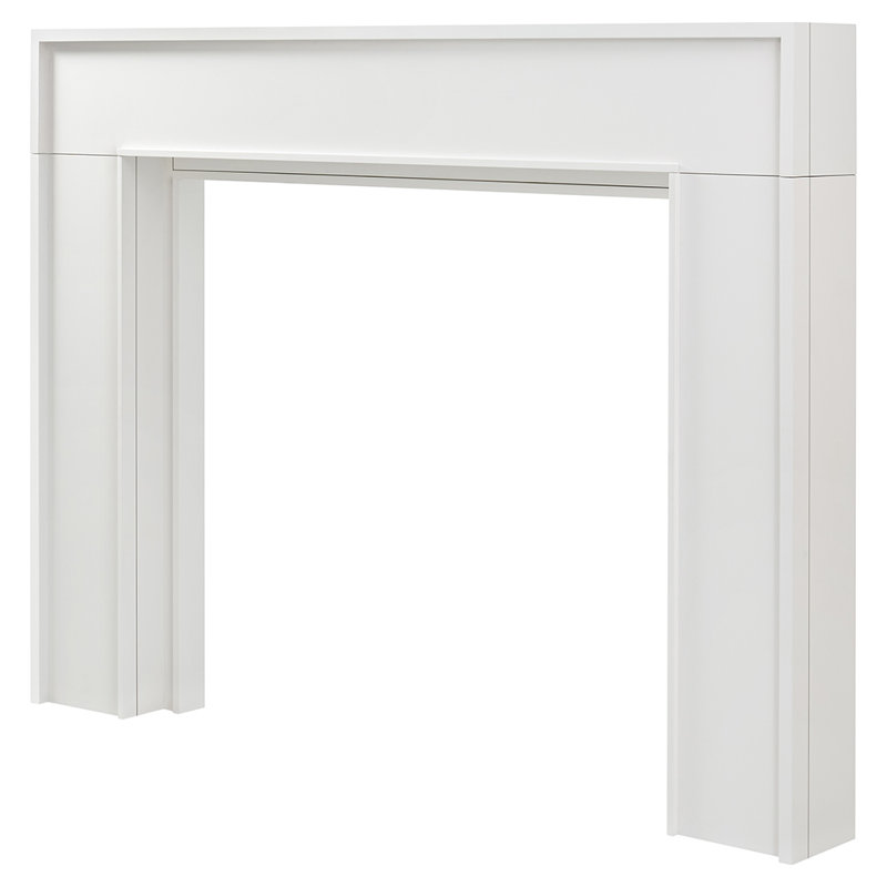  Ouverture 48 po x 42 po - 72 po x 54 po Modern Ember Leavitt Modern, 72, Blanc / Blanc
