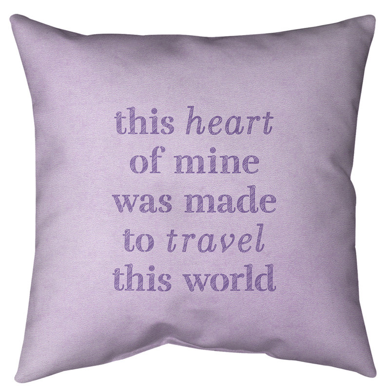 Coussin de sol, 36 po x 36 po, Mauve