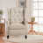 Beige Polyester Blend