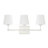 3-Light Dimmable Nickel Vanity Light