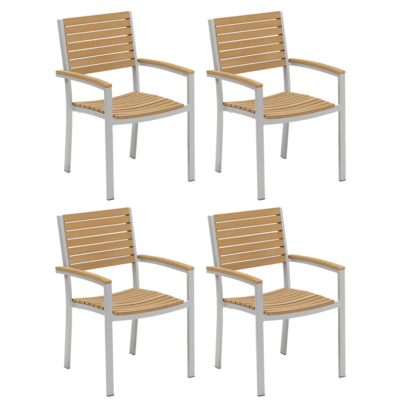 Travira Armchair II, Flint, Natural