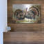  «Elegant Thanksgiving Turquie pair» par Nicole DeCamp, art mural en métal, 16 po x 12 po-775953532