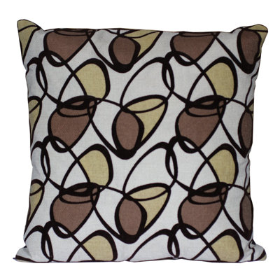 Ina Geometric Square Throw Pillow Cover