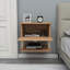 Leida 45cm W Manufactured Wood Bedside Table-1608780663