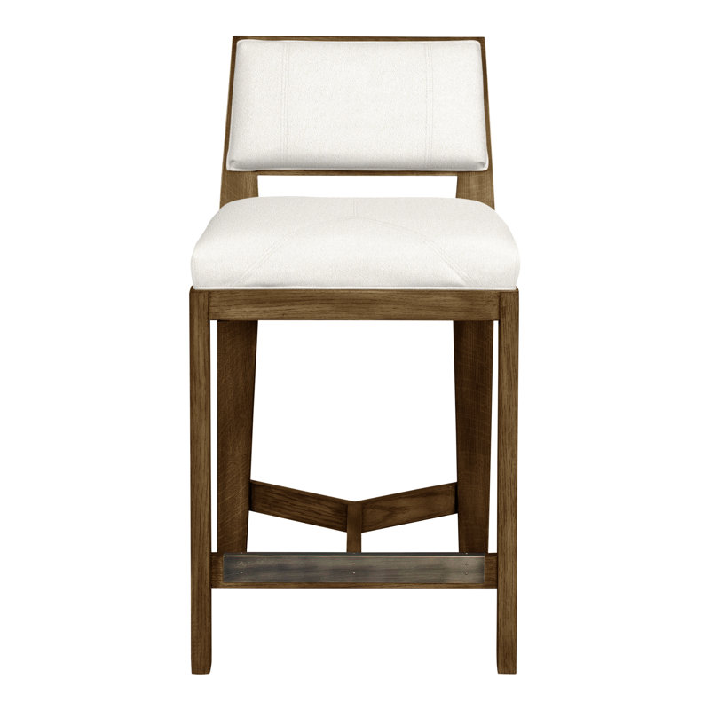 Thom Filicia 32.5'' Stool, Kennelly Snow, Casa Blanca