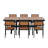 Outdoor Dining Freedom With A Flexible Set Including Six Chairs And A Table-894042483