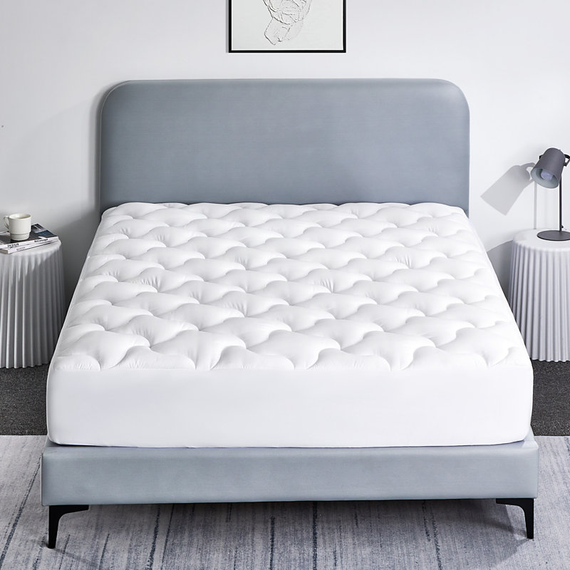 Protège-matelas Margarita, Blanc, Double