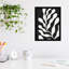 Retro Matisse Inspired Abstract Botanical 3 Black-1850115859-1850115863