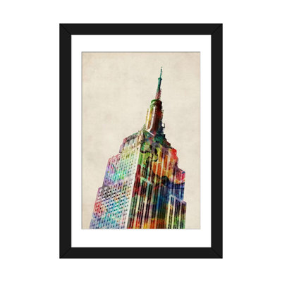 «Empire State Building» par Michael Tompsett, impression sur toile
