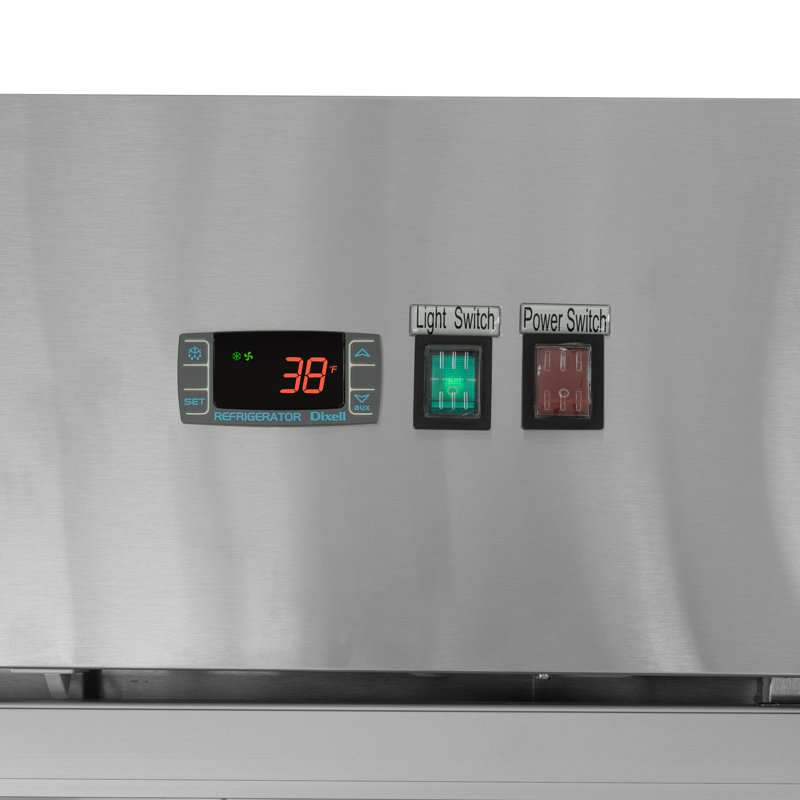 81 in. Three-Door Commercial Reach-In Refrigerator - 72 Cu Ft. RIR-3D-GD