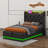  Drye Upholstered Bed, 360 Surround LED Function, Buttons/Apps/Remote Control, Hydraulic Storage-540479652-540479653