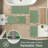 5 Piece Soft Absorbent Microfiber Bath Rug Set With Non-Slip Backing-389867998