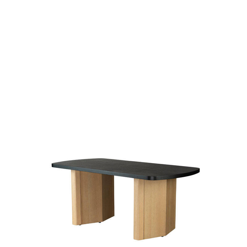 Table de salle à manger Alexine Crowl, Brun