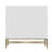 2 Door White Locker Accent Cabinet
