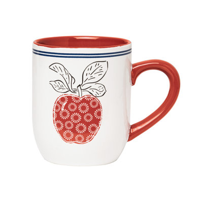 Baumstown Apple Stripe Mug