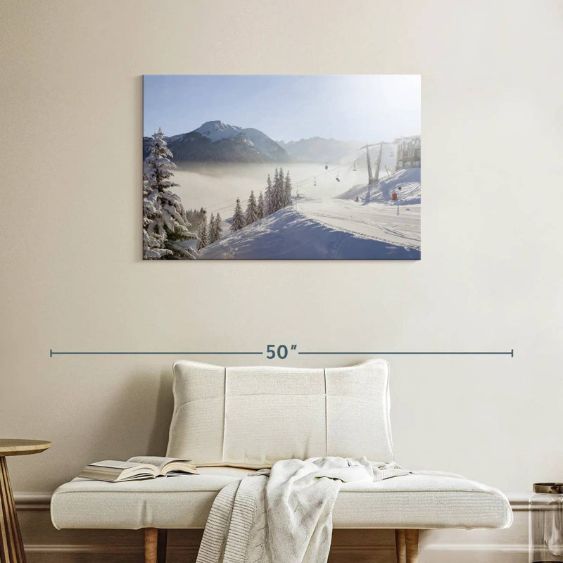 Alvord Morning Ski, 24" H x 36" W