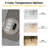 3-Light Brushed Nickel Vanity Light with 3 Color Modes  with Clear Glass Shade-128452529-69159336