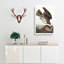 Common Buzzard & Rabbit by John Audubon - Wrapped Canvas-55312753