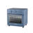 Magnavox 16L Air Fryer Oven with Steam Infusion, Countertop Convection Toaster Oven with Viewing Window & Interior Light, 6 Stainless Steel Heating Elements, Bake Broil Roast Toast Dehydrate, 200–450°F, Blue-124408312