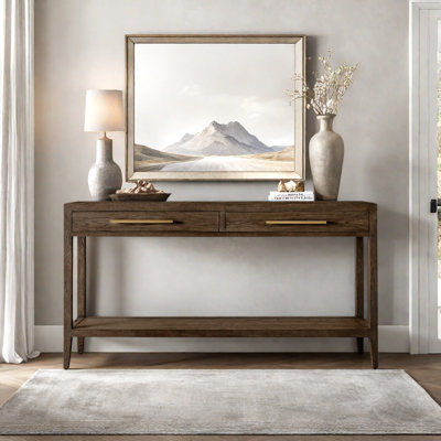 Console champêtre rétro