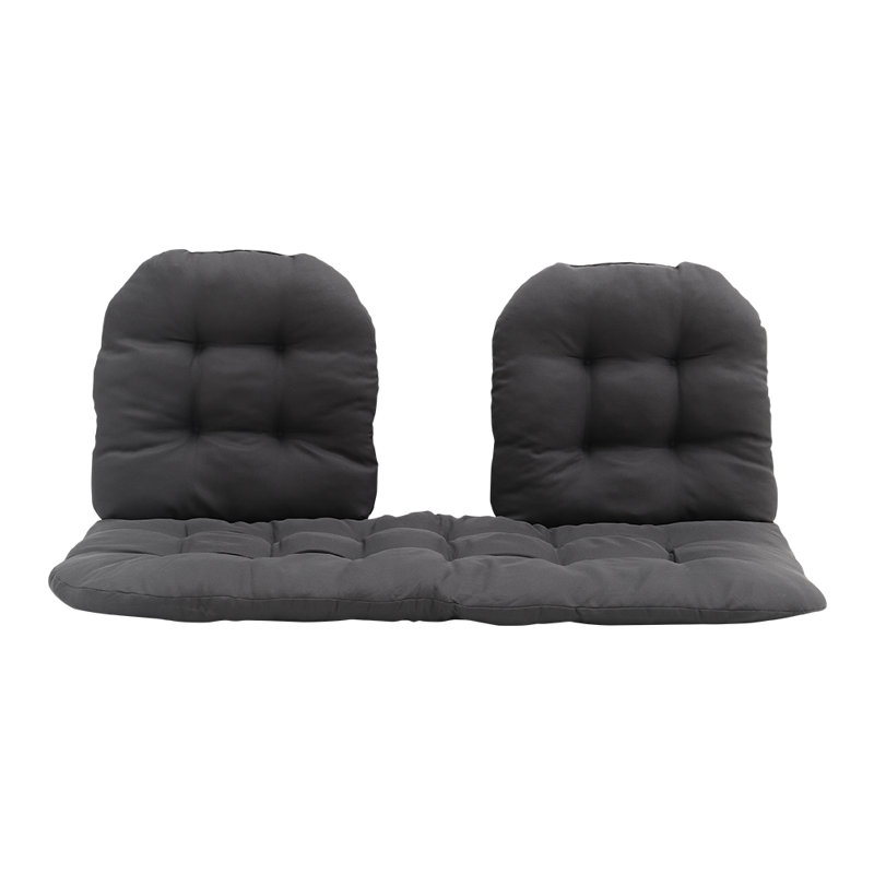 Garden Seat/Back Cushion, Dark Grey