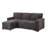 TERRITORY DARK GREY PULL OUT SOFA BED