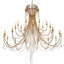 Lustre doré antique 28 lumières Storrs-58110088